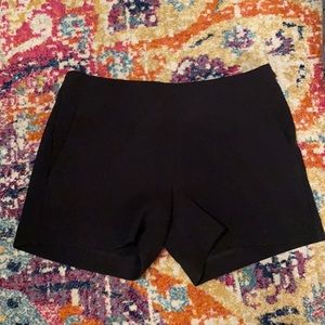 Black dress shorts